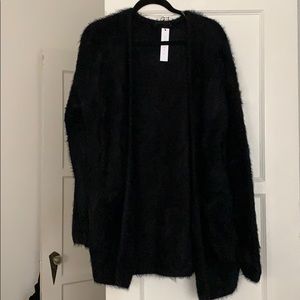 Sanctuary Fuzzy Open Cardigan